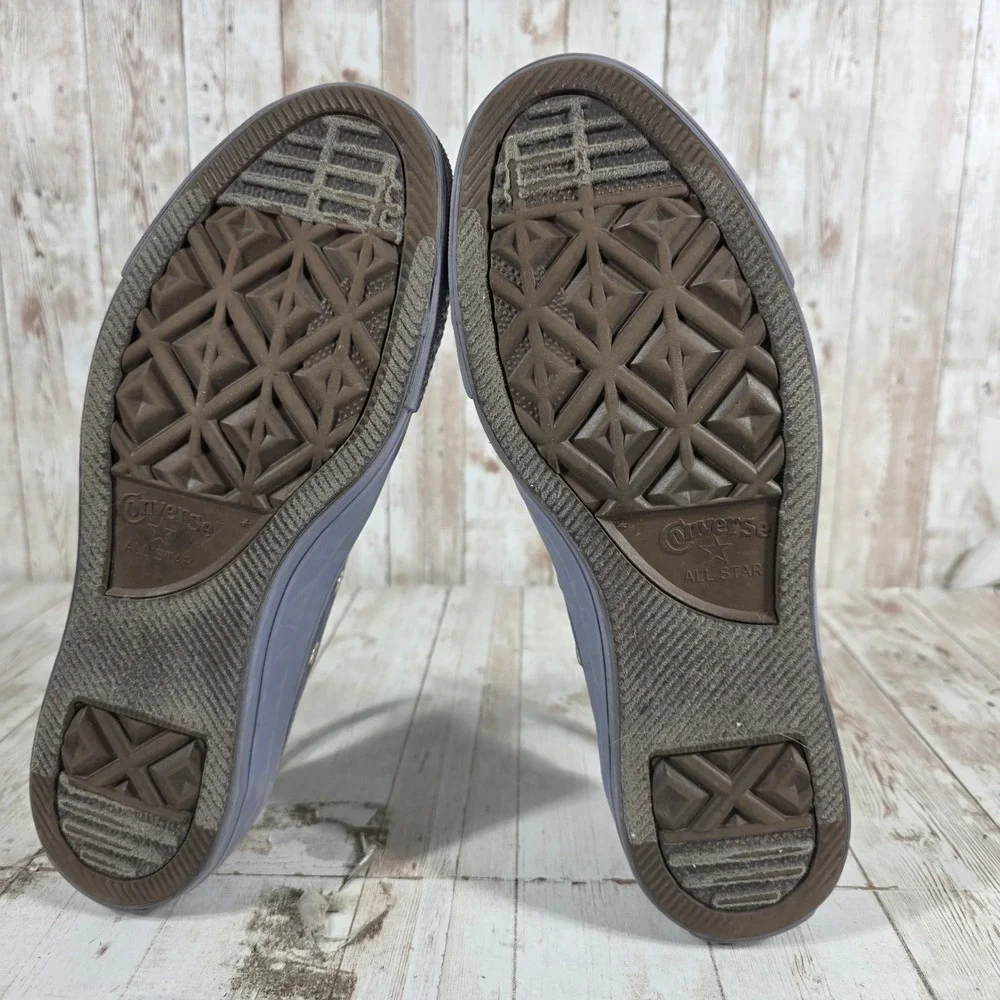 Converse Chuck Taylor All Star Ox Thunder Grey Gold Womens 7.5 559941F Low Top_7